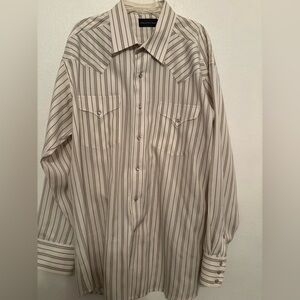 Vintage Panhandle slim western shirt 17/35
